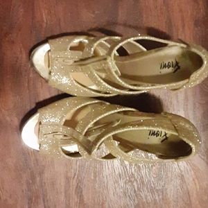 Gold Heels
